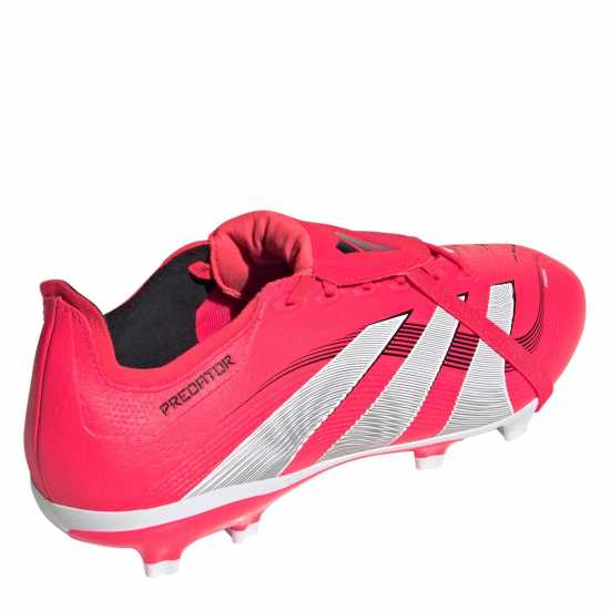 Мъжки футболни бутонки Adidas Predator League Fold-Over Tongue Firm Ground Football Boots Червено/Бяло Adidas Predator League Fold-Over Tongue Firm Ground Football Boots Червено/Бяло Мъжки футболни бутонки
