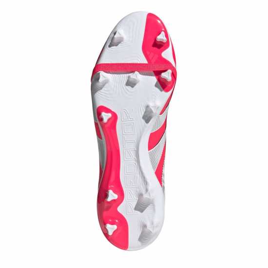 Мъжки футболни бутонки Adidas Predator League Fold-Over Tongue Firm Ground Football Boots Червено/Бяло Adidas Predator League Fold-Over Tongue Firm Ground Football Boots Червено/Бяло Мъжки футболни бутонки