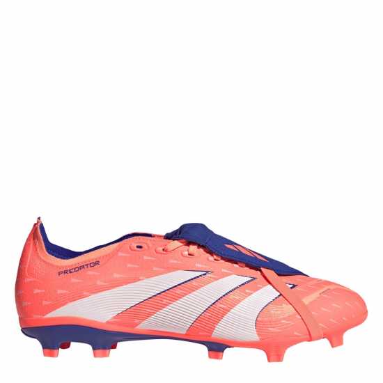 Adidas Predator League Fold-Over Tongue Firm Ground Football Boots Оранжево/Бяло 