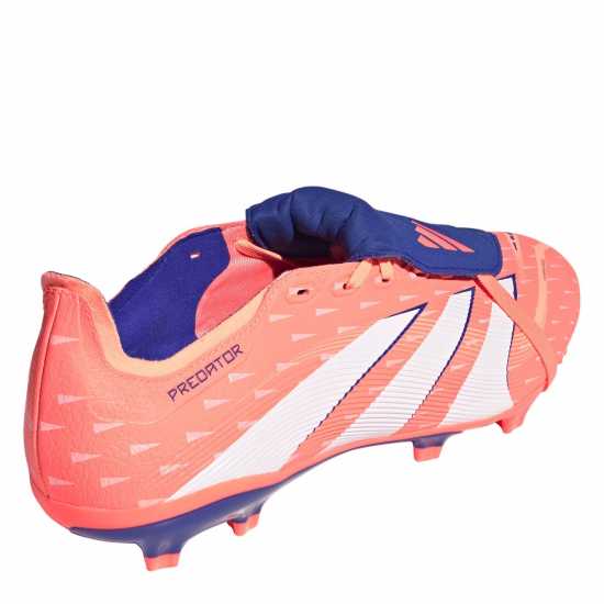 Adidas Predator League Fold-Over Tongue Firm Ground Football Boots Оранжево/Бяло 