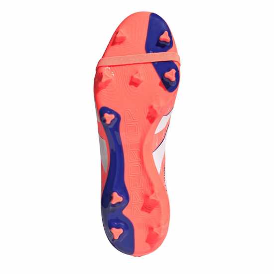 Adidas Predator League Fold-Over Tongue Firm Ground Football Boots Оранжево/Бяло 