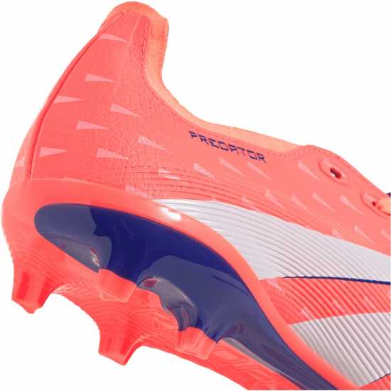 Adidas Predator League Fold-Over Tongue Firm Ground Football Boots Оранжево/Бяло 