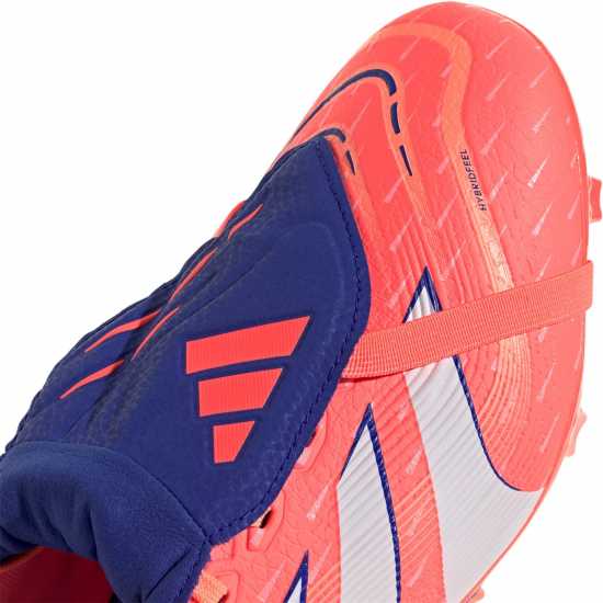 Adidas Predator League Fold-Over Tongue Firm Ground Football Boots Оранжево/Бяло 