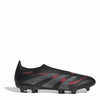 Adidas Predator League Laceless Firm Ground Football Boots Черно/Сиво Мъжки футболни бутонки