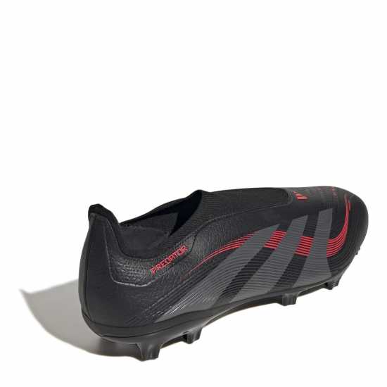 Мъжки футболни бутонки Adidas Predator League Laceless Firm Ground Football Boots Черно/Сиво Adidas Predator League Laceless Firm Ground Football Boots Черно/Сиво Мъжки футболни бутонки