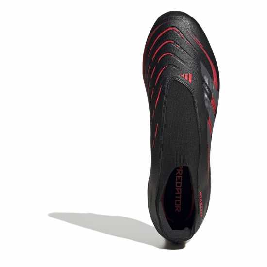 Мъжки футболни бутонки Adidas Predator League Laceless Firm Ground Football Boots Черно/Сиво Adidas Predator League Laceless Firm Ground Football Boots Черно/Сиво Мъжки футболни бутонки