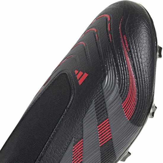 Мъжки футболни бутонки Adidas Predator League Laceless Firm Ground Football Boots Черно/Сиво Adidas Predator League Laceless Firm Ground Football Boots Черно/Сиво Мъжки футболни бутонки