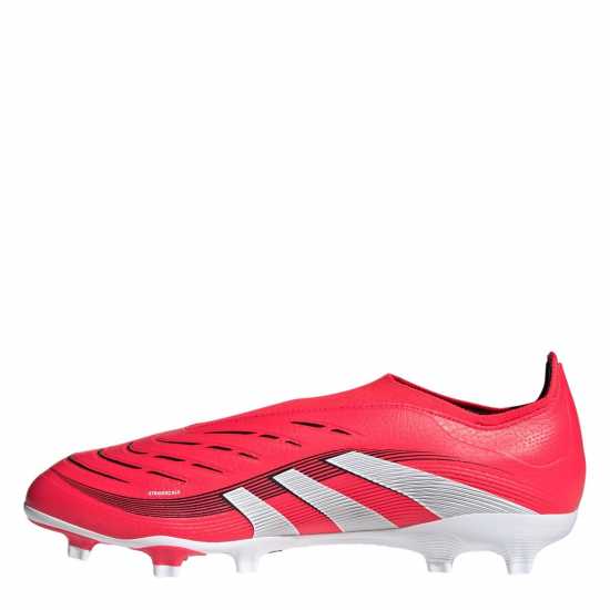 Adidas Predator League Laceless Firm Ground Football Boots Червено/Бяло Мъжки футболни бутонки