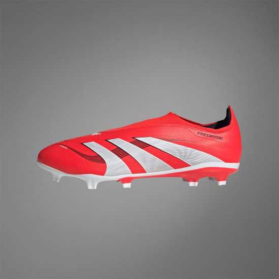 Adidas Predator League Laceless Firm Ground Football Boots Червено/Бяло Мъжки футболни бутонки
