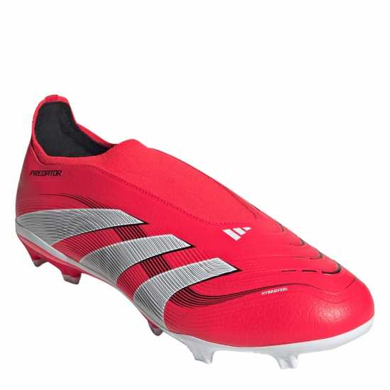 Adidas Predator League Laceless Firm Ground Football Boots Червено/Бяло Мъжки футболни бутонки