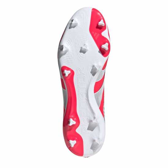 Adidas Predator League Laceless Firm Ground Football Boots Червено/Бяло Мъжки футболни бутонки