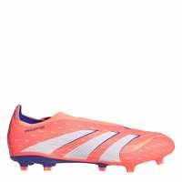 Adidas Predator League Laceless Firm Ground Football Boots Оранжево/Бяло 