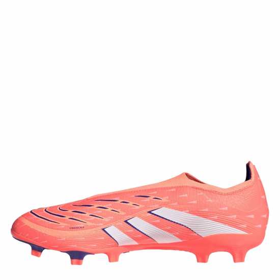 Adidas Predator League Laceless Firm Ground Football Boots Оранжево/Бяло 