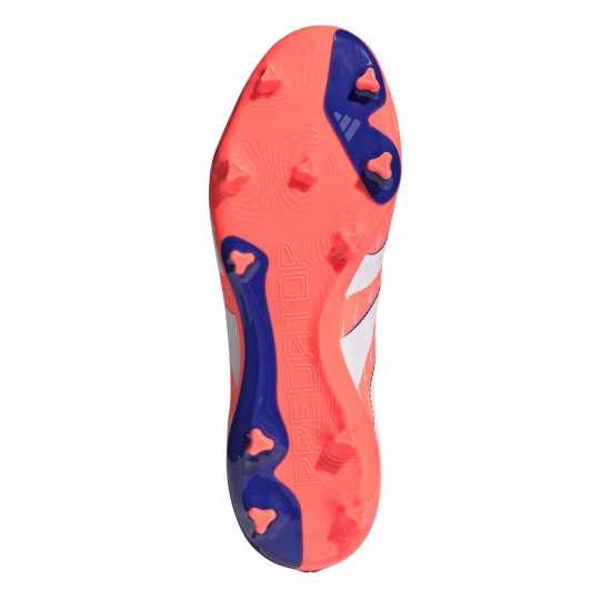 Adidas Predator League Laceless Firm Ground Football Boots Оранжево/Бяло 