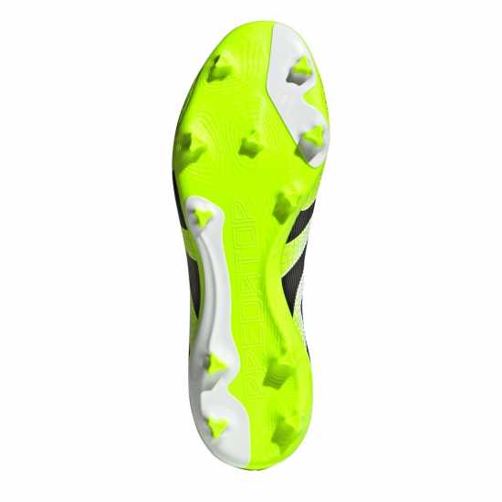 Adidas Predator League Laceless Firm Ground Football Boots White/Blk/Lemon Мъжки футболни бутонки