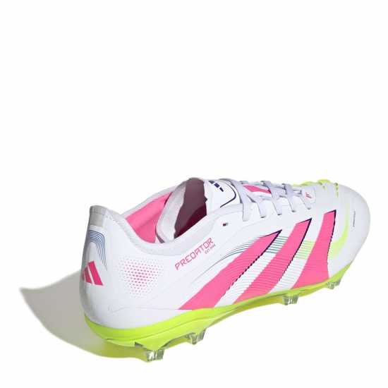 Adidas Predator Pro Firm Ground Football Boots Бяло/Розово Мъжки футболни бутонки
