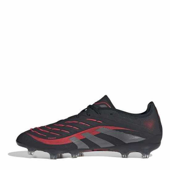 Adidas Predator Pro Firm Ground Football Boots Черно/Сиво Мъжки футболни бутонки