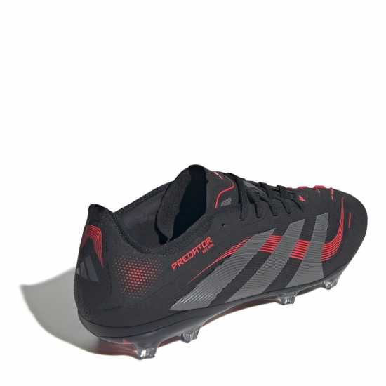 Adidas Predator Pro Firm Ground Football Boots Черно/Сиво Мъжки футболни бутонки