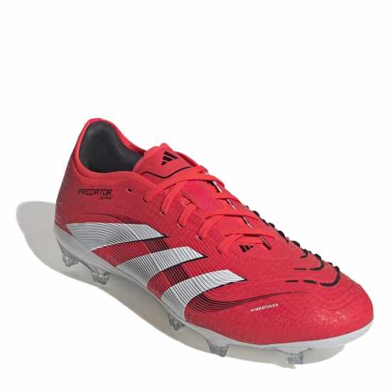 Мъжки футболни бутонки Adidas Predator Pro Firm Ground Football Boots Червено/Бяло Adidas Predator Pro Firm Ground Football Boots Червено/Бяло Мъжки футболни бутонки