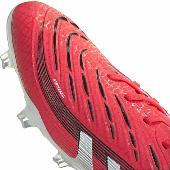 Мъжки футболни бутонки Adidas Predator Pro Firm Ground Football Boots Червено/Бяло Adidas Predator Pro Firm Ground Football Boots Червено/Бяло Мъжки футболни бутонки