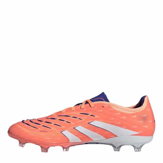 Adidas Predator Pro Firm Ground Football Boots Оранжево/Бяло 