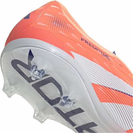 Adidas Predator Pro Firm Ground Football Boots Оранжево/Бяло 