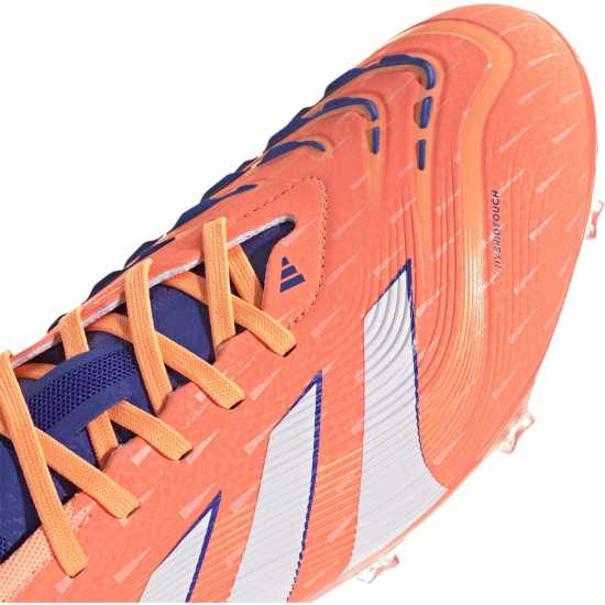 Adidas Predator Pro Firm Ground Football Boots Оранжево/Бяло 