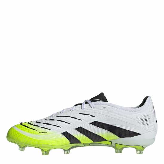 Adidas Predator Pro Firm Ground Football Boots White/Blk/Lemon Мъжки футболни бутонки