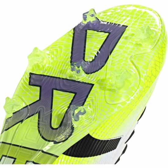 Adidas Predator Pro Firm Ground Football Boots White/Blk/Lemon Мъжки футболни бутонки