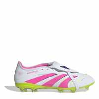 Adidas Predator Pro Fold-Over Tongue Firm Ground Football Boots Бяло/Розово Мъжки футболни бутонки