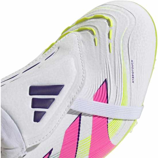 Мъжки футболни бутонки Adidas Predator Pro Fold-Over Tongue Firm Ground Football Boots Бяло/Розово Adidas Predator Pro Fold-Over Tongue Firm Ground Football Boots Бяло/Розово Мъжки футболни бутонки
