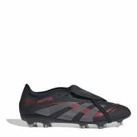 Adidas Predator Pro Fold-Over Tongue Firm Ground Football Boots Черно/Сиво Мъжки футболни бутонки