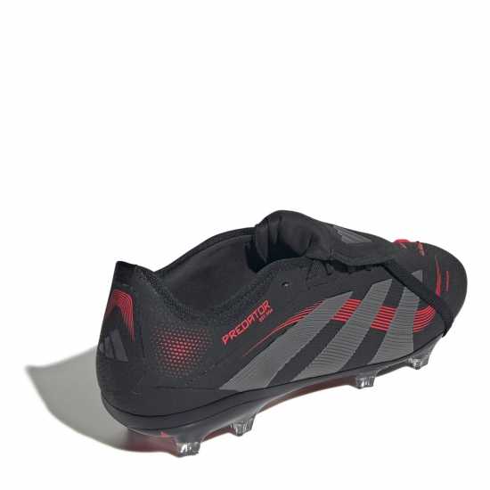 Мъжки футболни бутонки Adidas Predator Pro Fold-Over Tongue Firm Ground Football Boots Черно/Сиво Adidas Predator Pro Fold-Over Tongue Firm Ground Football Boots Черно/Сиво Мъжки футболни бутонки