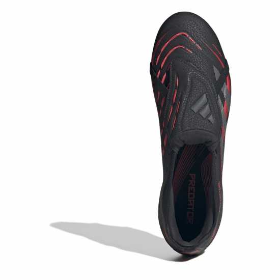 Мъжки футболни бутонки Adidas Predator Pro Fold-Over Tongue Firm Ground Football Boots Черно/Сиво Adidas Predator Pro Fold-Over Tongue Firm Ground Football Boots Черно/Сиво Мъжки футболни бутонки