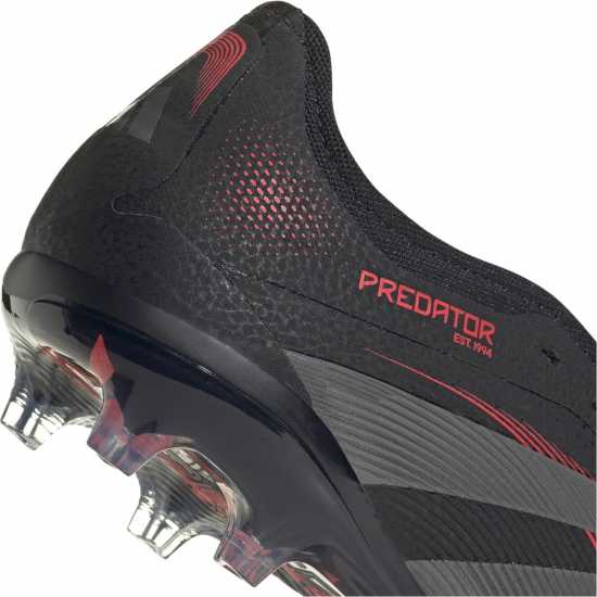Мъжки футболни бутонки Adidas Predator Pro Fold-Over Tongue Firm Ground Football Boots Черно/Сиво Adidas Predator Pro Fold-Over Tongue Firm Ground Football Boots Черно/Сиво Мъжки футболни бутонки