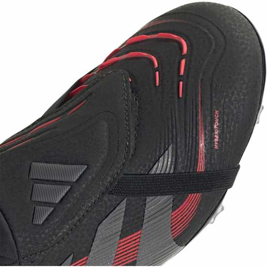 Мъжки футболни бутонки Adidas Predator Pro Fold-Over Tongue Firm Ground Football Boots Черно/Сиво Adidas Predator Pro Fold-Over Tongue Firm Ground Football Boots Черно/Сиво Мъжки футболни бутонки