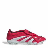 Adidas Predator Pro Fold-Over Tongue Firm Ground Football Boots Червено/Бяло Мъжки футболни бутонки