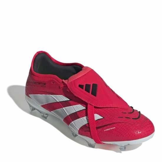 Adidas Predator Pro Fold-Over Tongue Firm Ground Football Boots Червено/Бяло Мъжки футболни бутонки