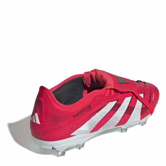 Adidas Predator Pro Fold-Over Tongue Firm Ground Football Boots Червено/Бяло Мъжки футболни бутонки