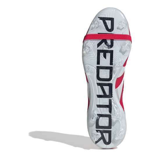 Adidas Predator Pro Fold-Over Tongue Firm Ground Football Boots Червено/Бяло Мъжки футболни бутонки