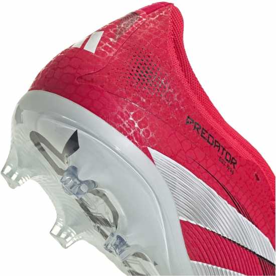 Adidas Predator Pro Fold-Over Tongue Firm Ground Football Boots Червено/Бяло Мъжки футболни бутонки
