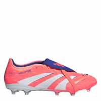 Adidas Predator Pro Fold-Over Tongue Firm Ground Football Boots Оранжево/Бяло 