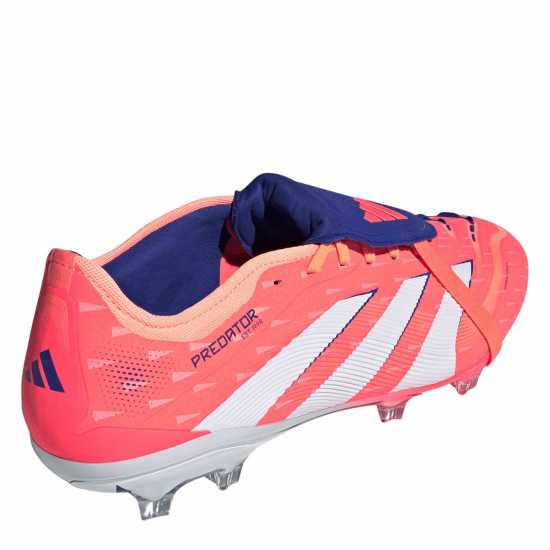 Adidas Predator Pro Fold-Over Tongue Firm Ground Football Boots Оранжево/Бяло 