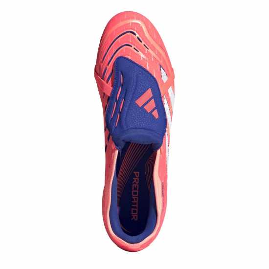 Adidas Predator Pro Fold-Over Tongue Firm Ground Football Boots Оранжево/Бяло 
