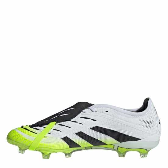 Мъжки футболни бутонки Adidas Predator Pro Fold-Over Tongue Firm Ground Football Boots White/Blk/Lemon Adidas Predator Pro Fold-Over Tongue Firm Ground Football Boots White/Blk/Lemon Мъжки футболни бутонки
