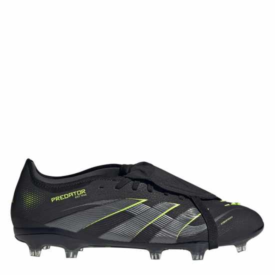 Мъжки футболни бутонки Adidas Predator Pro Fold-Over Tongue Firm Ground Football Boots Black/Lemon Adidas Predator Pro Fold-Over Tongue Firm Ground Football Boots Black/Lemon Мъжки футболни бутонки