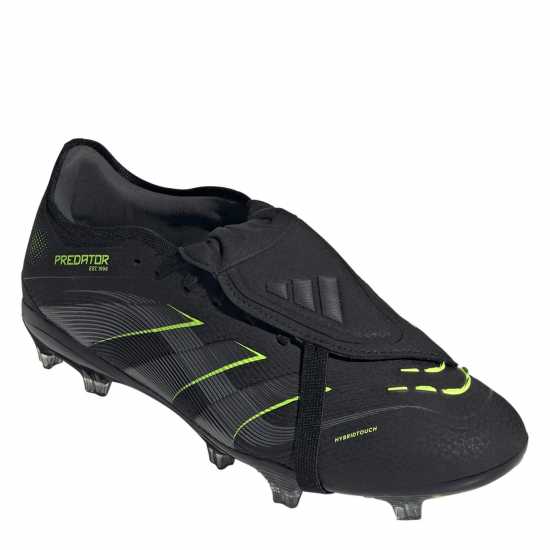 Мъжки футболни бутонки Adidas Predator Pro Fold-Over Tongue Firm Ground Football Boots Black/Lemon Adidas Predator Pro Fold-Over Tongue Firm Ground Football Boots Black/Lemon Мъжки футболни бутонки
