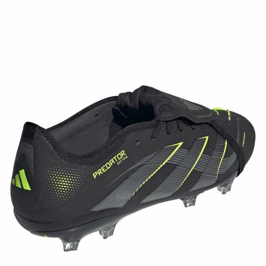Мъжки футболни бутонки Adidas Predator Pro Fold-Over Tongue Firm Ground Football Boots Black/Lemon Adidas Predator Pro Fold-Over Tongue Firm Ground Football Boots Black/Lemon Мъжки футболни бутонки