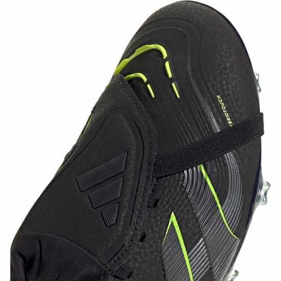 Мъжки футболни бутонки Adidas Predator Pro Fold-Over Tongue Firm Ground Football Boots Black/Lemon Adidas Predator Pro Fold-Over Tongue Firm Ground Football Boots Black/Lemon Мъжки футболни бутонки