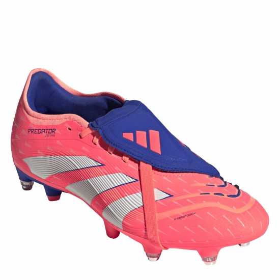Adidas Predator Pro Fold-Over Tongue Soft Ground Football Boots Оранжево/Бяло 